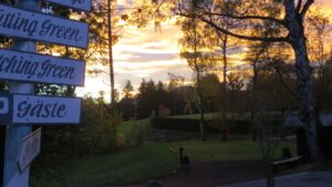 Abendstimmung Chiemsee golf Club